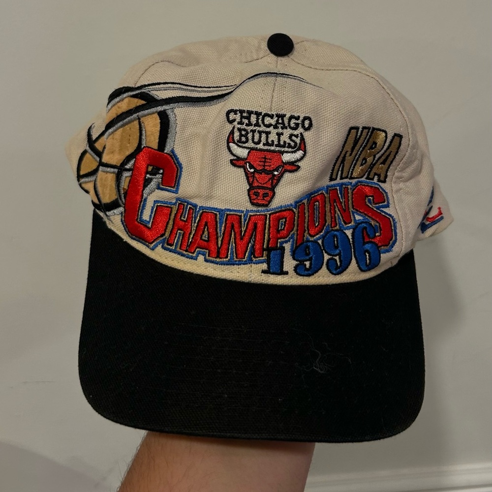 Chicago Bulls 1996 NBA Championship hat